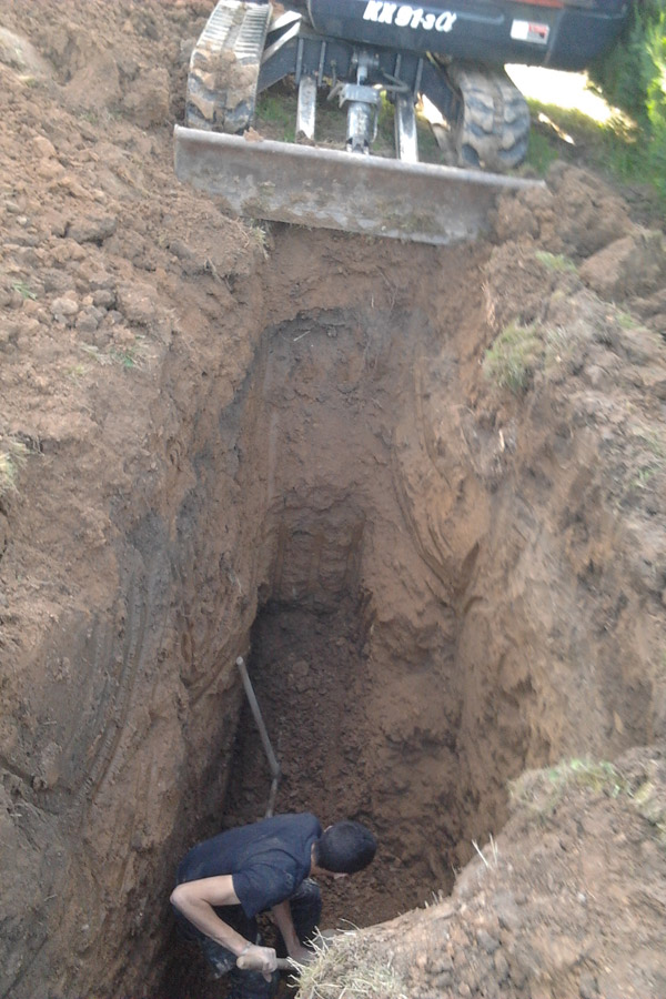 terrassement grue debry hainaut à charleroi