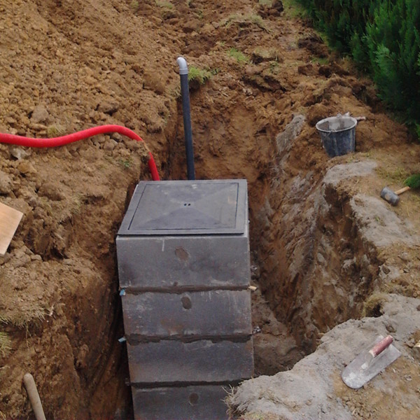 Installation fosses-sceptique debry c. namur